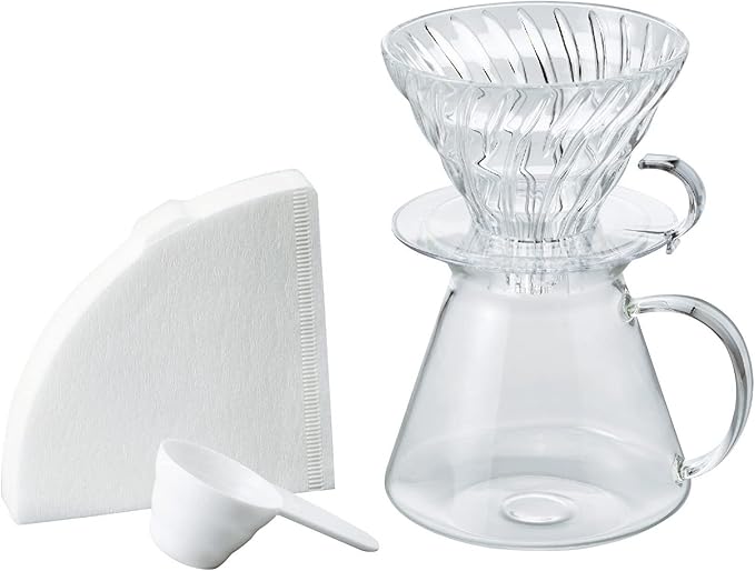 Hario V60 Glass  Pour Over Kit