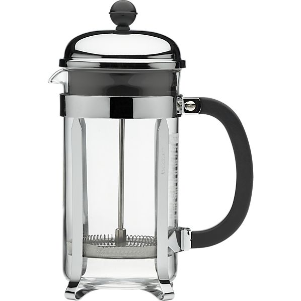 BODUM Chambord - French press - Size 6.54 in x 4.13 in - Height 7.5 in - 0.1 gal - shiny